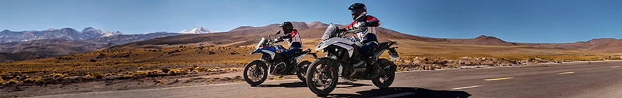 Acessórios e vestuário para motociclismo